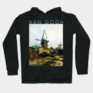 Van Gogh - Windmills on Montmartre Hoodie